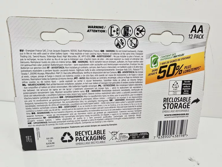 BATERIE ENERGIZER 12X AA