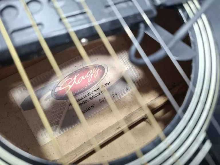 STAGG SW 203 BK GITARA