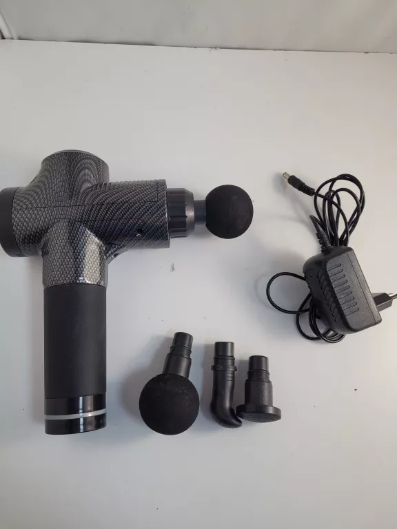 PISTOLET DO MASAŻU + 4 KONCÓWKI