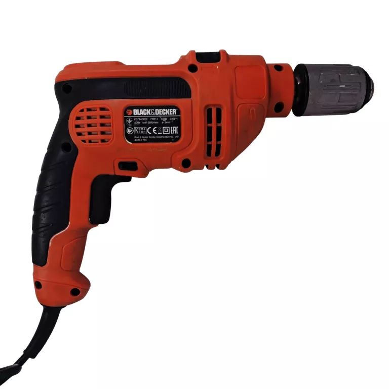 WIERTARKA UDAROWA BLACK DECKER CD714CRES / BDB STAN