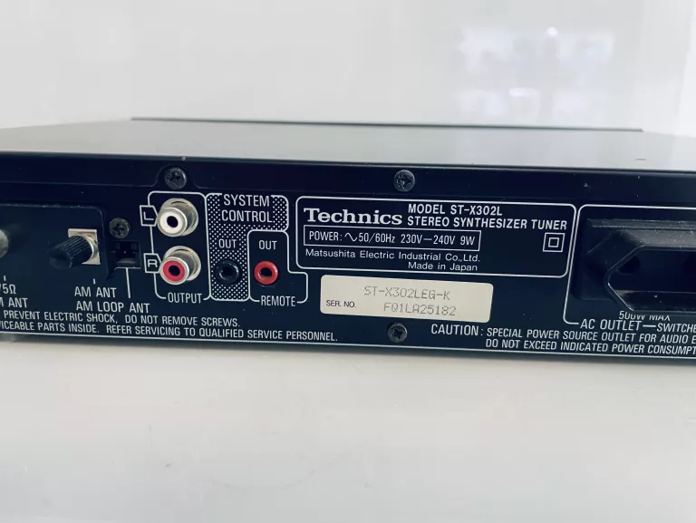 TUNER RADIOWY TECHNICS TUNER TECHNICS ST-X302L CZARNY