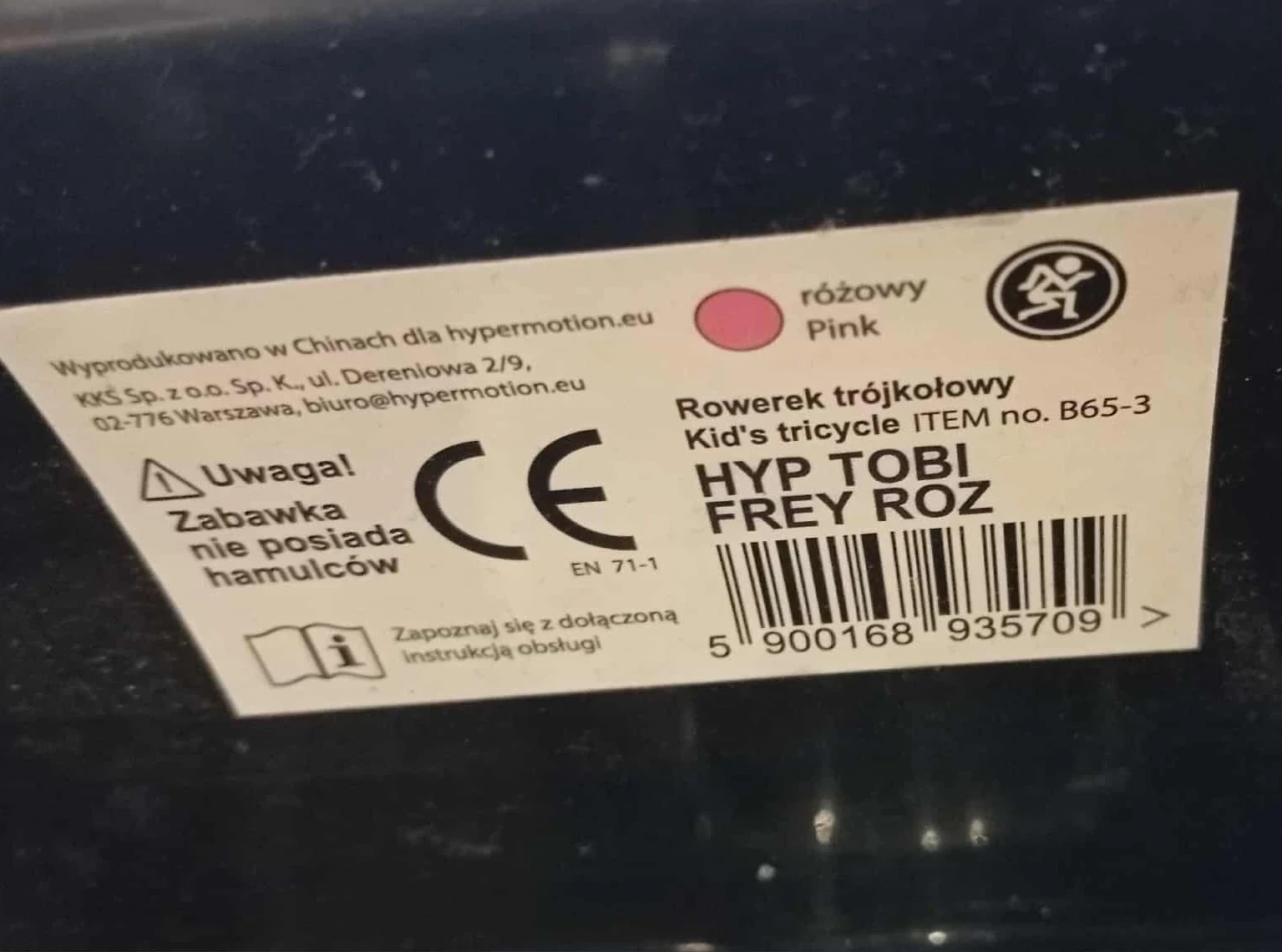rowerek-trojkolowy-hyp-tobi-frey-ean-gtin-5052503130963