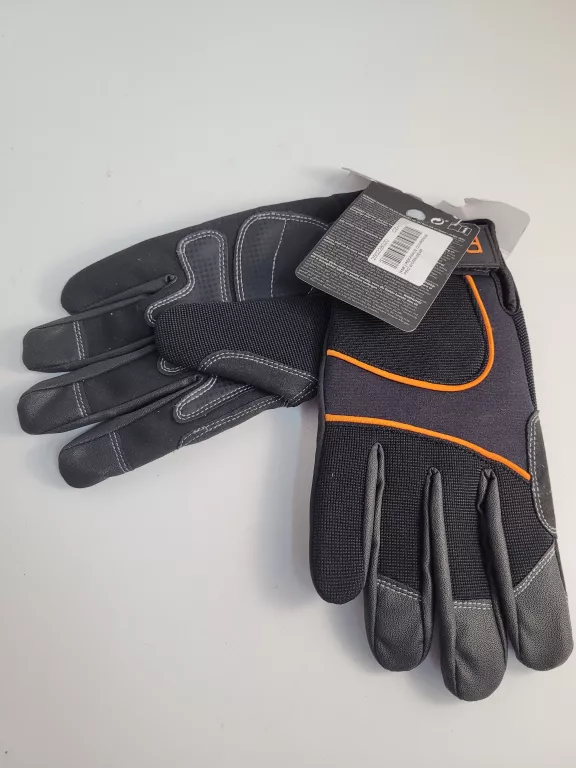 PRO WORKWEAR RĘKAWICE OCHRONNE ROZMIR 9 CZARNE