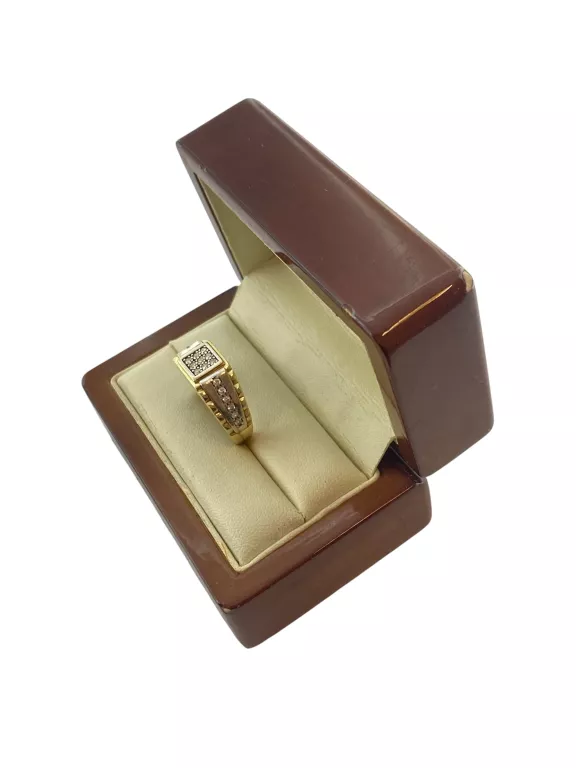 NIESAMOWITY ZŁOTY SYGNET 585 ROZMIAR 23 5,90G