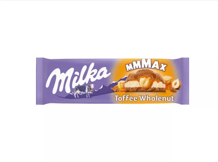 MILKA CZEKOLADA MLECZNA TOFFEE WHOLENUT 300G