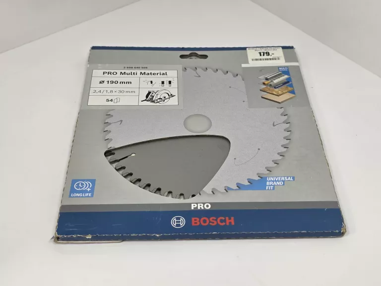 TARCZA DO CIĘCIA DREWNA BOSCH 180MM