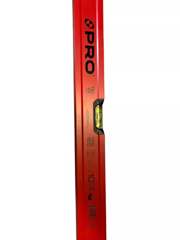 POZIOMICA PRO CZERWONA 120CM