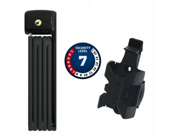 ZAPIĘCIE SKŁADANE ABUS BORDO LITE 6055K /85 SH BLACK