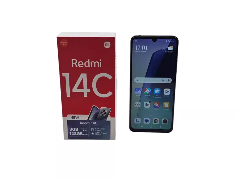 SMARTFON XIAOMI REDMI 14C 6,88" 4/128GB 5160 MAH - OPIS!