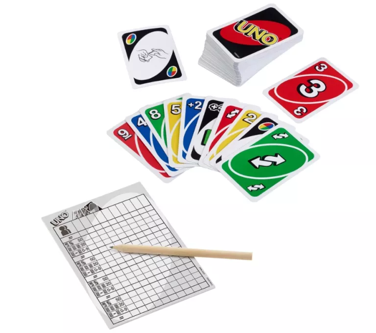KARTY UNO DELUXE PUSZKA METALOWA MATTEL GAMES
