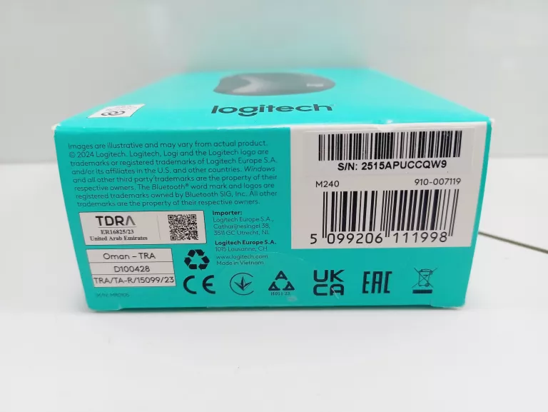 MYSZKA BEZPRZEWODOWA LOGITECH M240 SILENT SENSOR OPTYCZNY