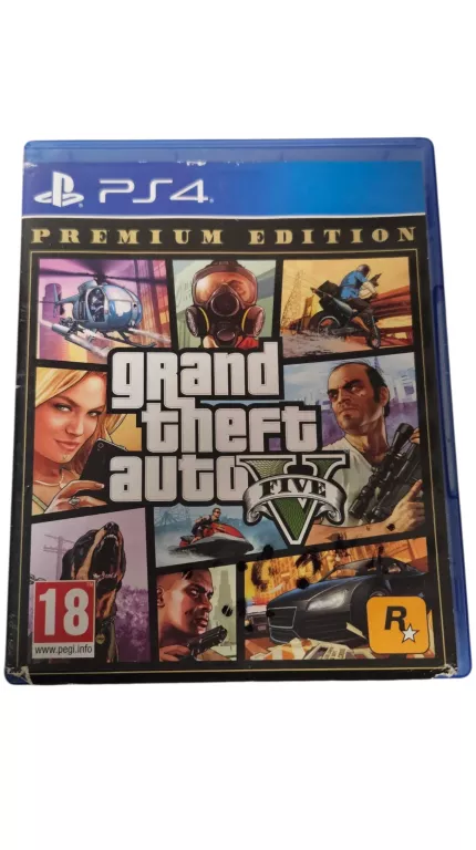GRA PS4 GRAND THEFT AUTO GTA V PL