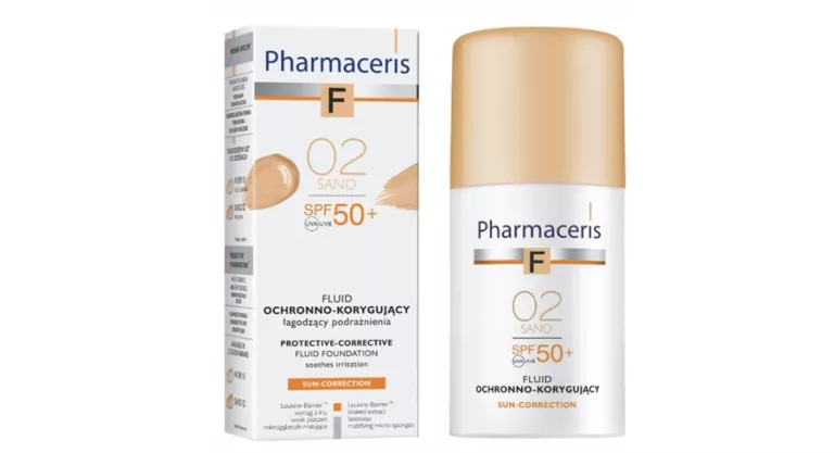 PHARMACERIS F FLUID OCHRONNO-KORYGUJĄCY 02 - SAND SPF50+ 30 ML
