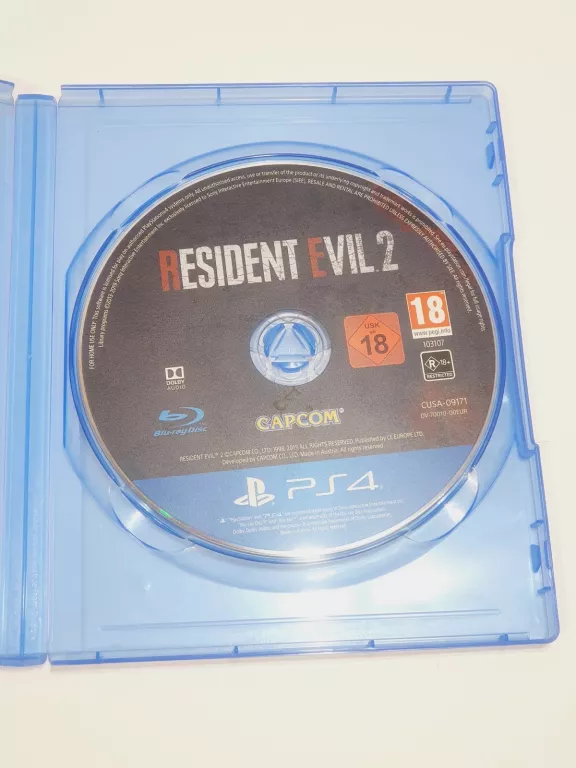 GRA PS4 RESIDENT EVIL 2