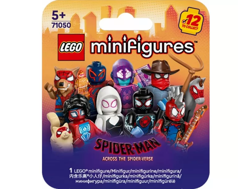 LEGO MINIFIGURES SPIDER-MAN ACROSS SPIDER VERSE 71050 SASZETKA LOSOWA