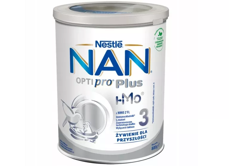 MLEKO NAN OPTIPRO PLUS 3 HMO PO 1.R.Ż 800G