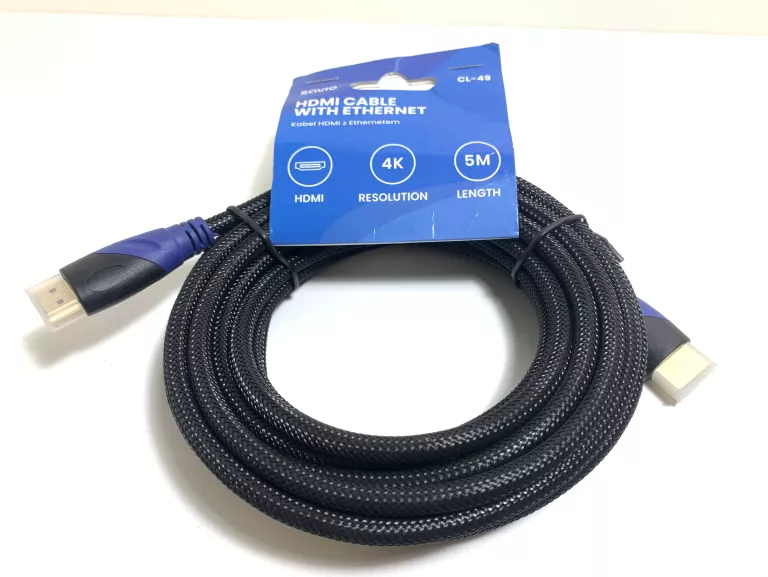 KABELK HDMI SAVIO CL-49 5M 4K