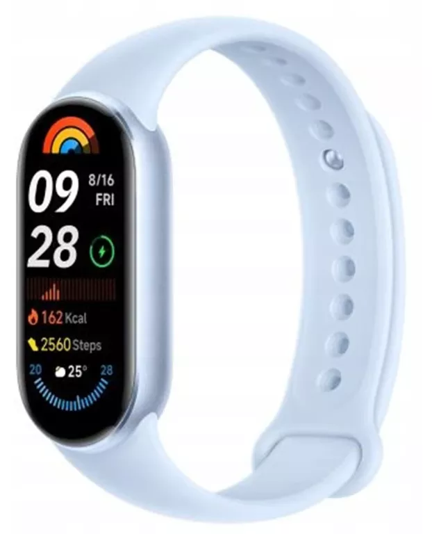 SMARTBAND XIAOMI SMART BAND 9 NIEBIESKI ZAPLOMBOWANY