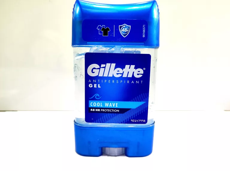 GILLETTE COOL WAVE 48H ANTYPERSPIRANT W ŻELU SZTYFT MĘSKI 70ML