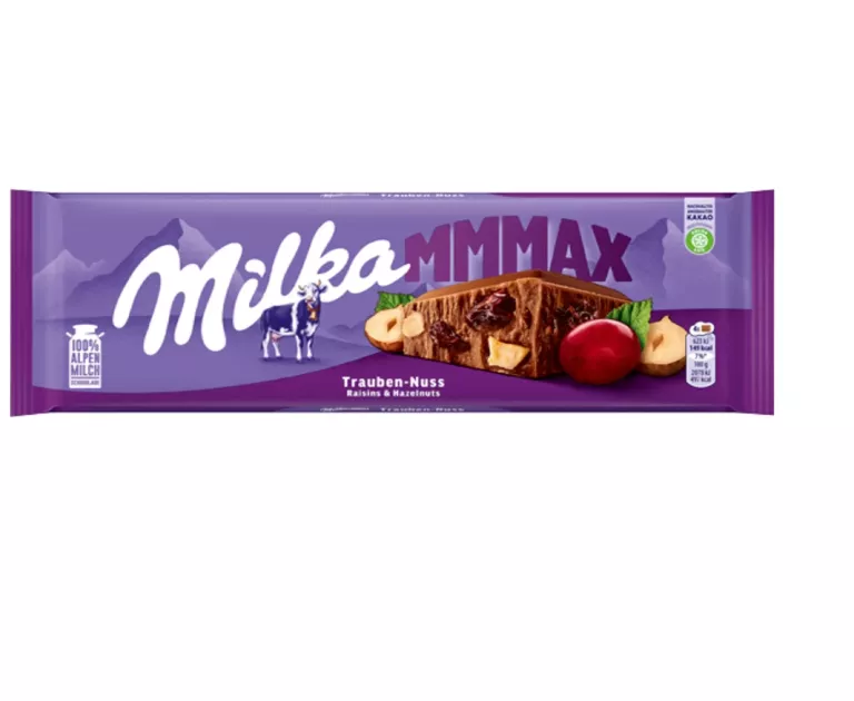 DUŻA CZEKOLADA MILKA TRAUBEN - NUSS MMMAX MAX 270G