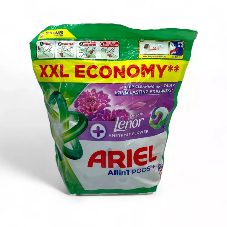 ARIEL AMETHYST ALLIN1 +, KAPSUŁKI DO PRANIA, 38 PRAŃ