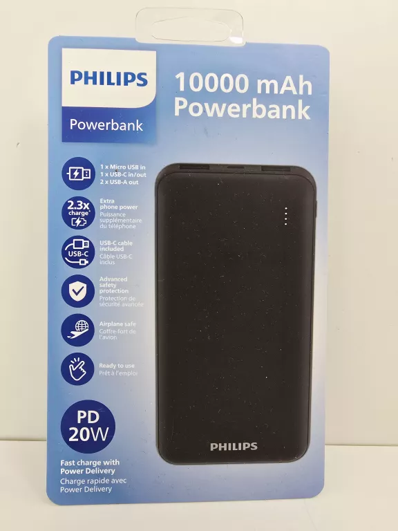 POWERBANK PHILIPS 10 000MAH