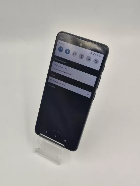 TELEFON MOTOROLA MOTO E40 4 GB/64 GB PĘKNIĘTY EKRAN
