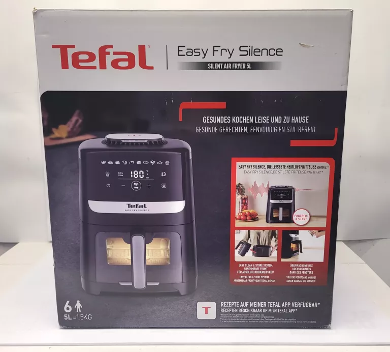 FRYTKOWNICA BEZTŁUSZCZOWA TEFAL EY5568E0 EASY FRY SILENCE /1670W