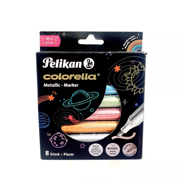 MARKERY PELIKAN COLORELLA METALLIC 8SZT.