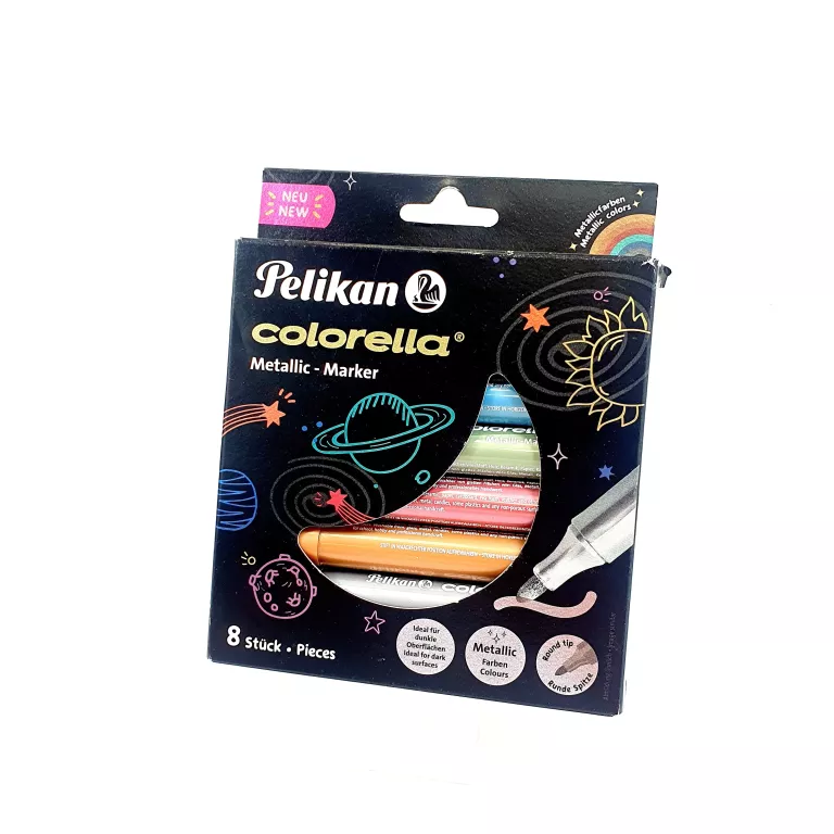 MARKERY PELIKAN COLORELLA METALLIC 8SZT.