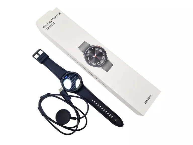 SMARTWATCH | SAMSUNG GALAXY WATCH 6 CLASSIC (R950) | CZARNY
