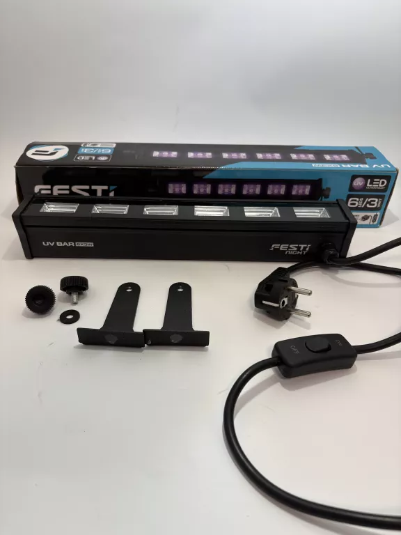 LAMPA LED UV BAR 6X3W WARTO OKAZJA