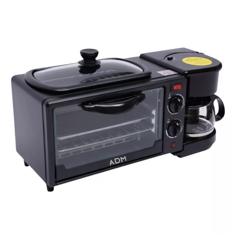 MINI MIKROFALÓWKA 1050 W EKSPRESEM DO KAWY, GRILLEM I OPIEKACZEM