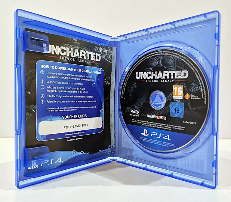 GRA NA PS4 UNCHARTED KOLEKCJA NATHANA DRAKE'A