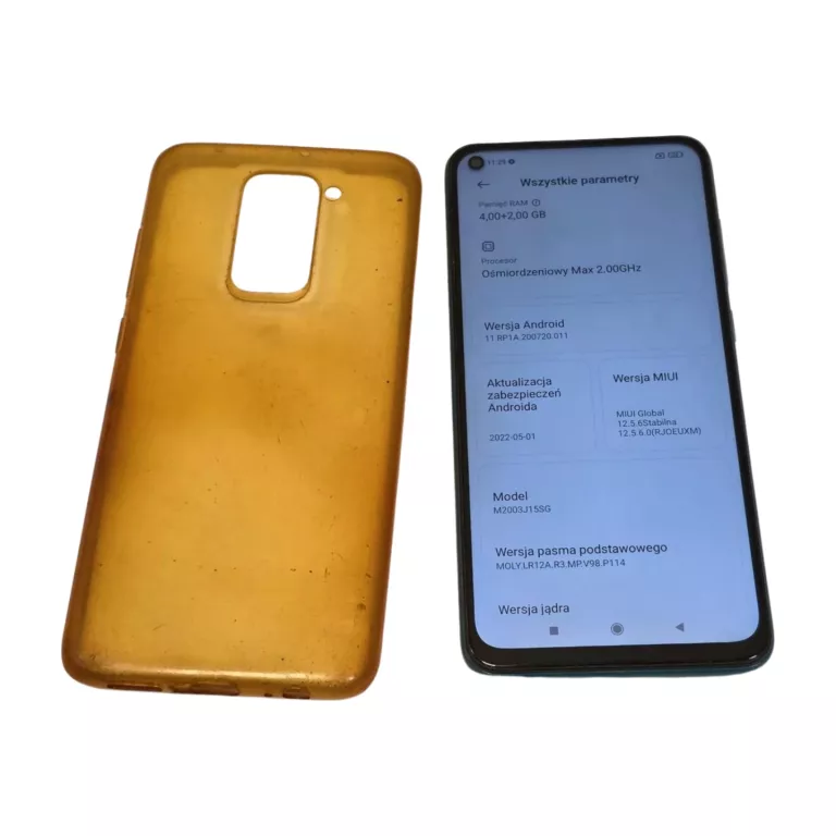 TELEFON XIAOMI REDMI NOTE 9 4 GB/ 128 GB ANDROID 11