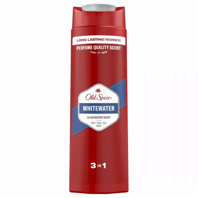OLD SPICE WHITEWATER MĘSKI PŁYN DO KĄPIELI, ŻEL POD PRYSZNIC I SZAMPON 3W1
