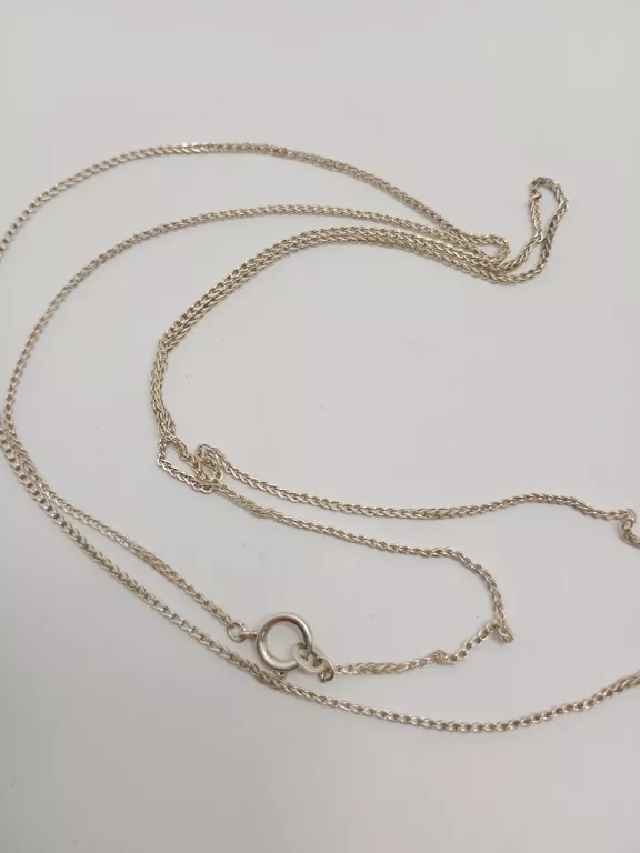 SREBRNY ŁAŃCUSZEK 925/ 2,77 G/ 80 CM