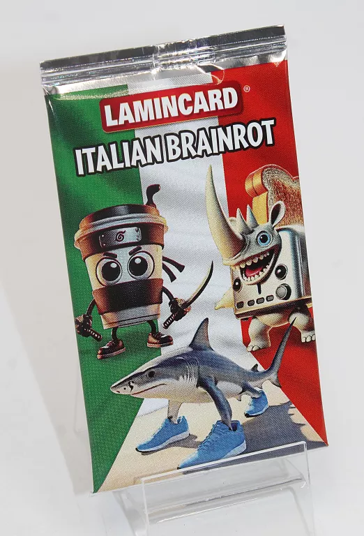 SASZETKA ITALIAN BRAINROT LAMINCARD KARTY KOLEKCJONERSKIE 1 SZT
