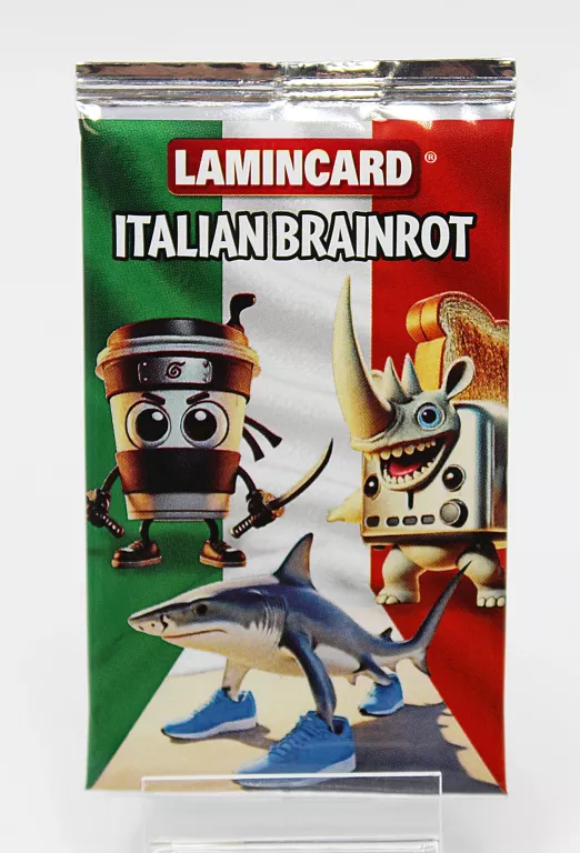 SASZETKA ITALIAN BRAINROT LAMINCARD KARTY KOLEKCJONERSKIE 1 SZT
