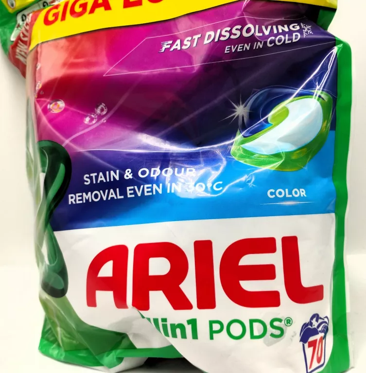 KAPSUŁKI DO PRANIA ARIEL ALIN1PODS KOLOR 70SZT.