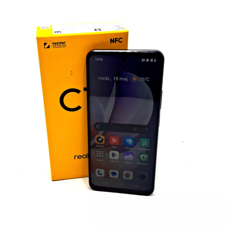 SMARTFON REALME C71 8 GB / 256 GB 4G (LTE) ZIELONY
