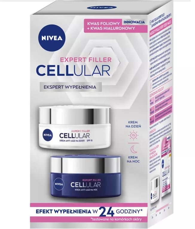 KREM NIVEA HYALURON CELLULAR FILLER NA DZIEŃ I NOC 5900017087535