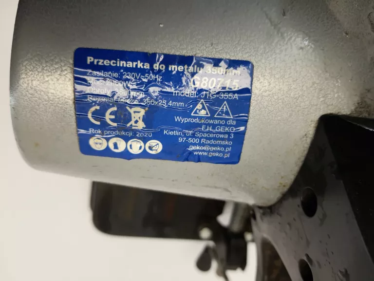 PIŁA UKOŚNICA GEKO G80715 2000 W 350 MM
