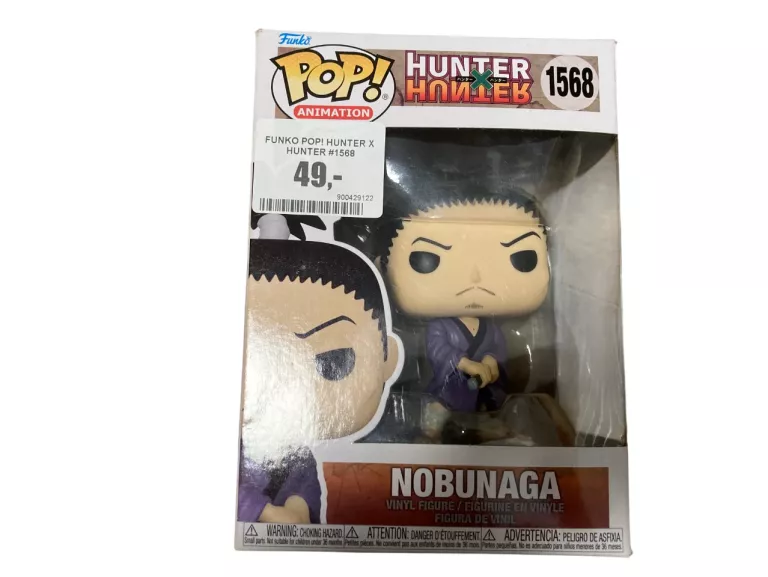FUNKO POP! HUNTER X HUNTER #1568 NOBUNAGA - FIGURKA KOLEKCJONERSKA