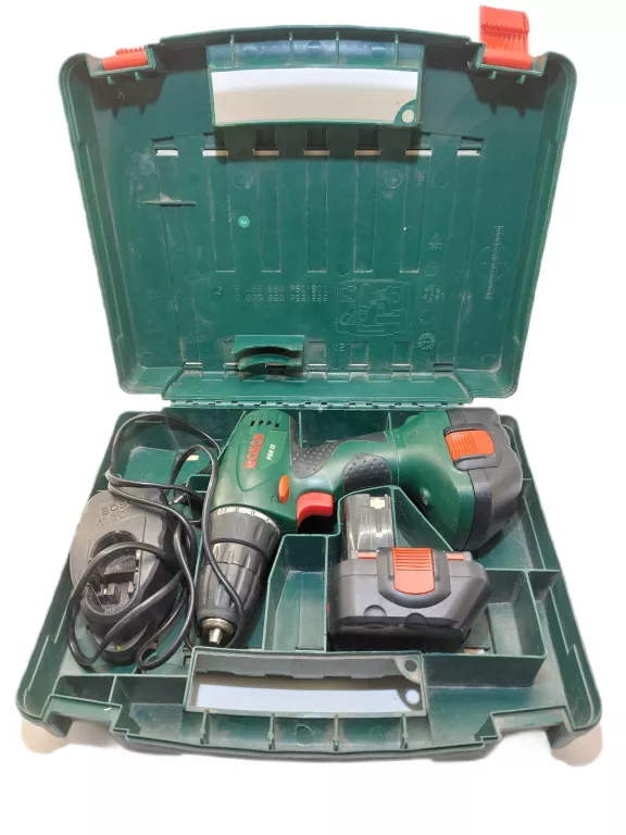 WKRĘTARKA BOSCH PSR 12 12V 2X AKU WALIZKA ŁAD