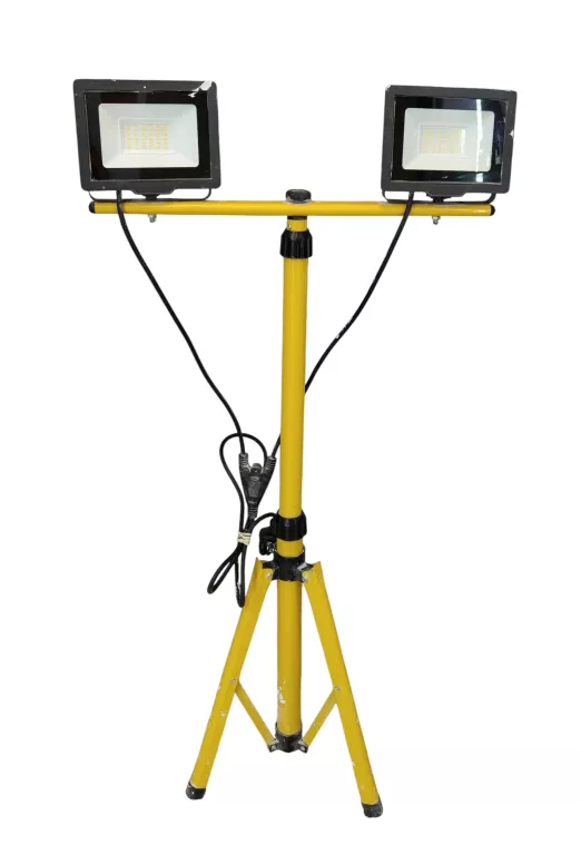 HALOGEN NAŚWIETLACZ LED 2X 50W + STATYW BUDOWLANY