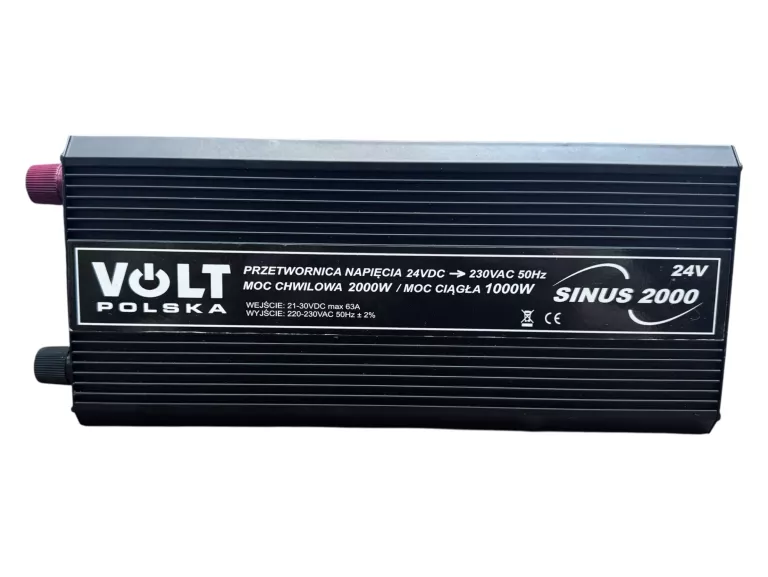 PRZETWORNICA NAPIĘCIA VOLT POLSKA SINUS 2000 24V