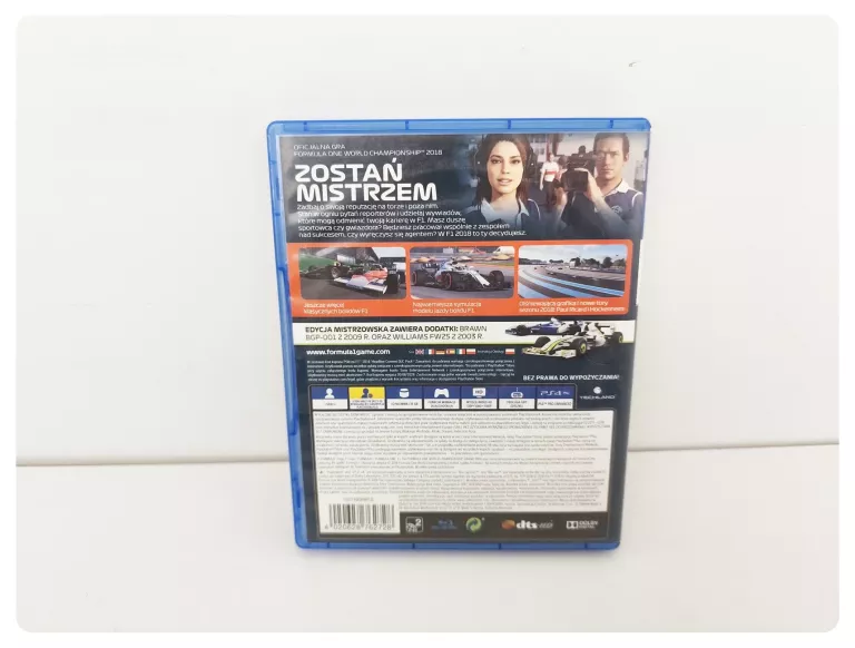 GRA PS4 F1 2018