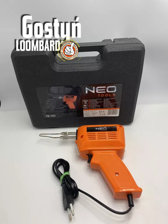 NEO LUTOWNICA TRANSFORMATOROWA 150W WALIZKA 19-151