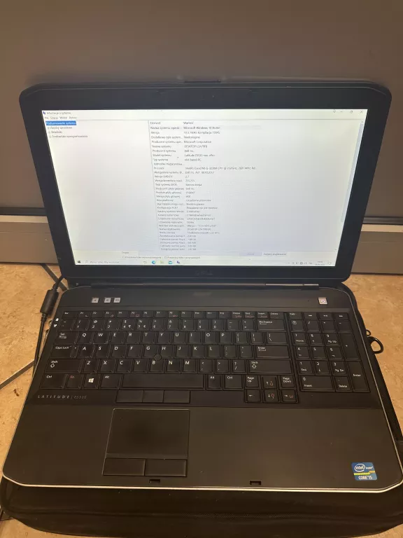 LAPTOP DELL LATITUDE E5530 BATERIA DO WYMIANY